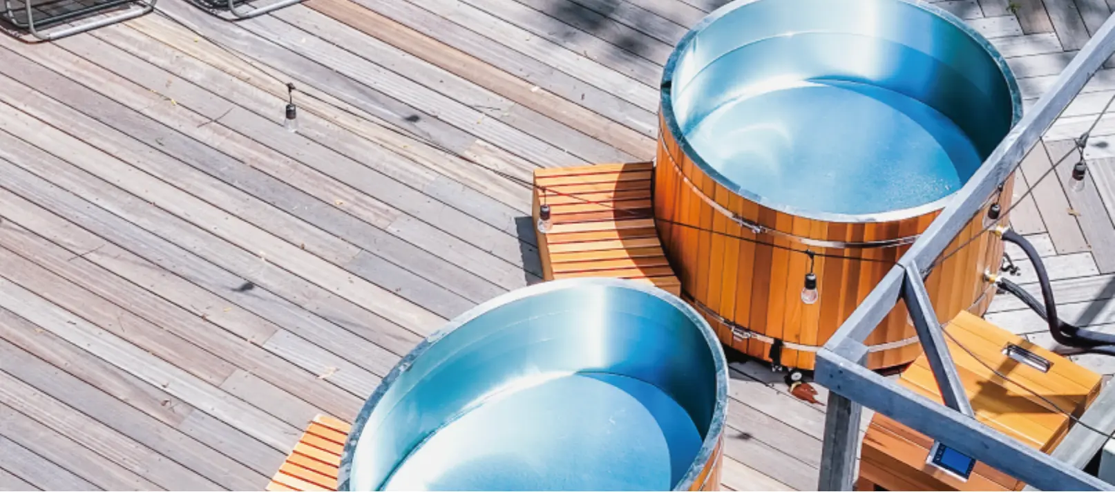 【チラー付き水風呂】楕円型1名用＜レッドシダー＞