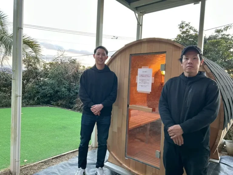 【民泊】バレルサウナ2台目(室内4名用)導入事例＜千葉県 民泊 IBホールディングス様＞
