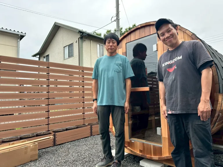 【自宅サウナ】バレルサウナ(室内4名用)導入事例＜栃木県 個人宅 M様＞
